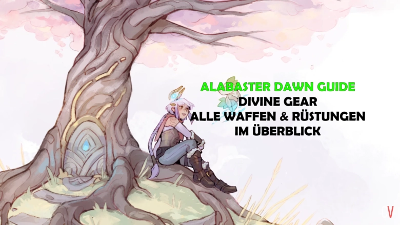 Alabaster Dawn Guide Divine Gear Weapons Waffen Armor Rüstung