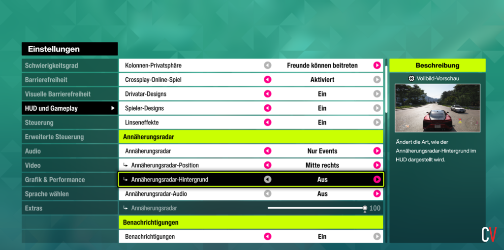 Forza Horizon 6: Die besten Einstellungen für Anfänger (Einsteiger) 3