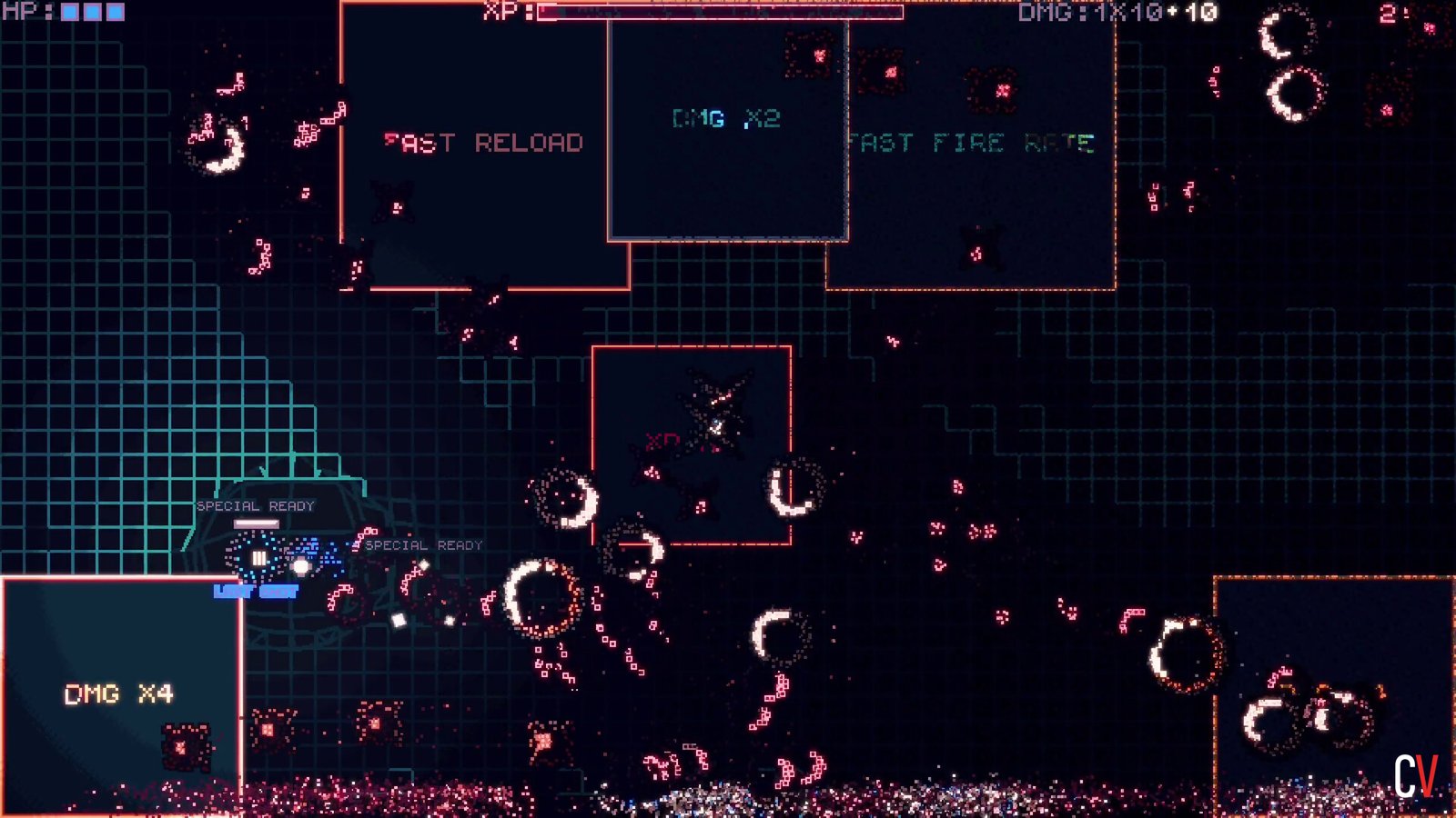 Particulitix Test/Review – Wenn Geometry Wars auf Vampire Survivors trifft