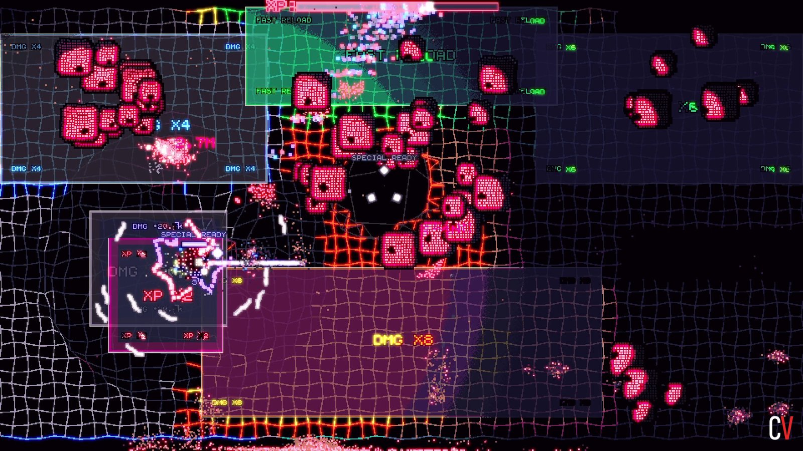 Particulitix Test/Review – Wenn Geometry Wars auf Vampire Survivors trifft