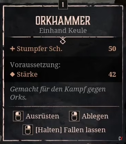 Gothic 1 Remake Orkhammer Guide: Fundort, Werte und Truhe knacken