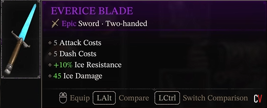 Fatekeeper Everice Blade Guide: So findest du das epische Eis-Schwert früh