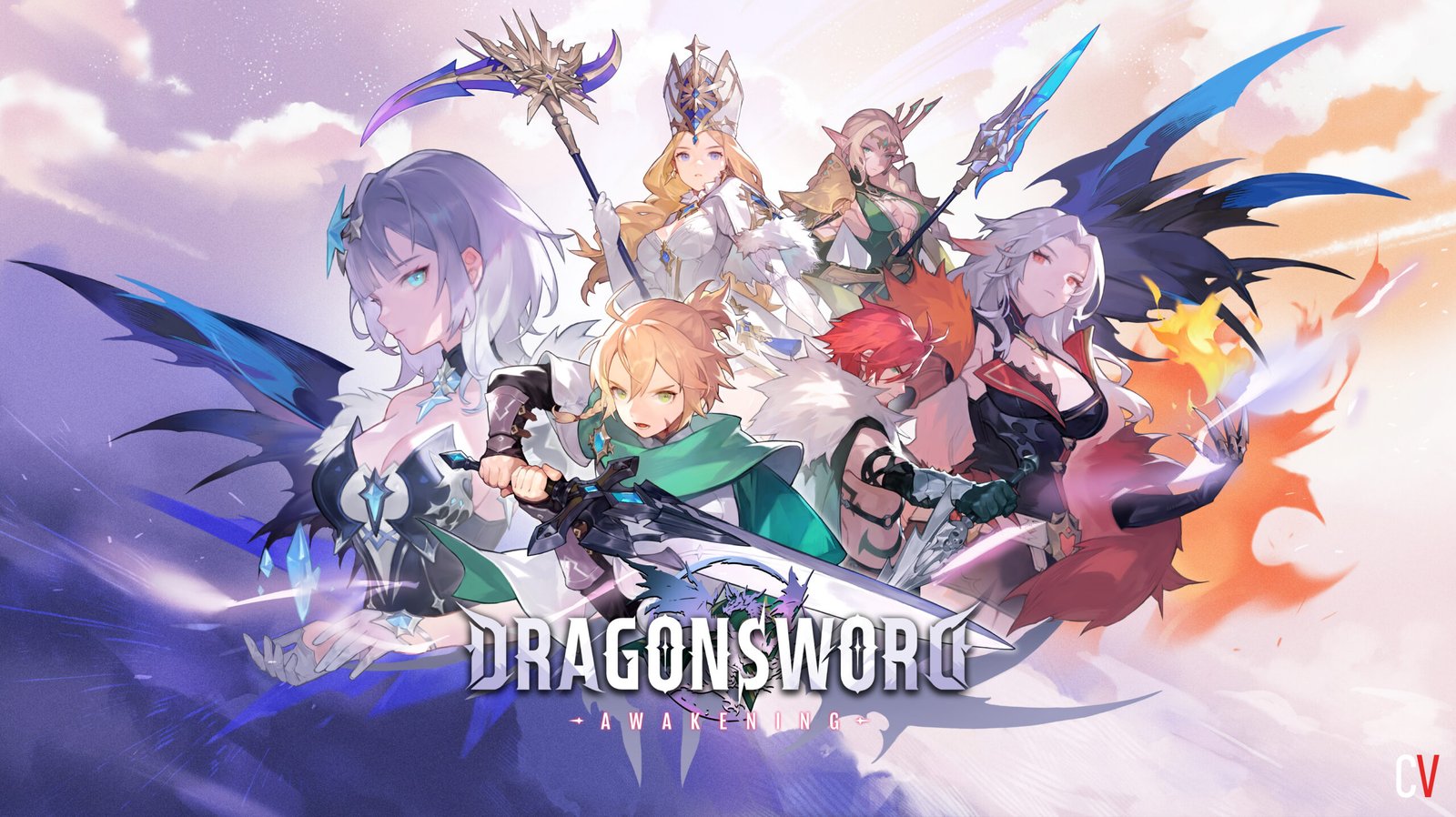 DragonSword Awakening Titelbild Cover Art Wallpaper