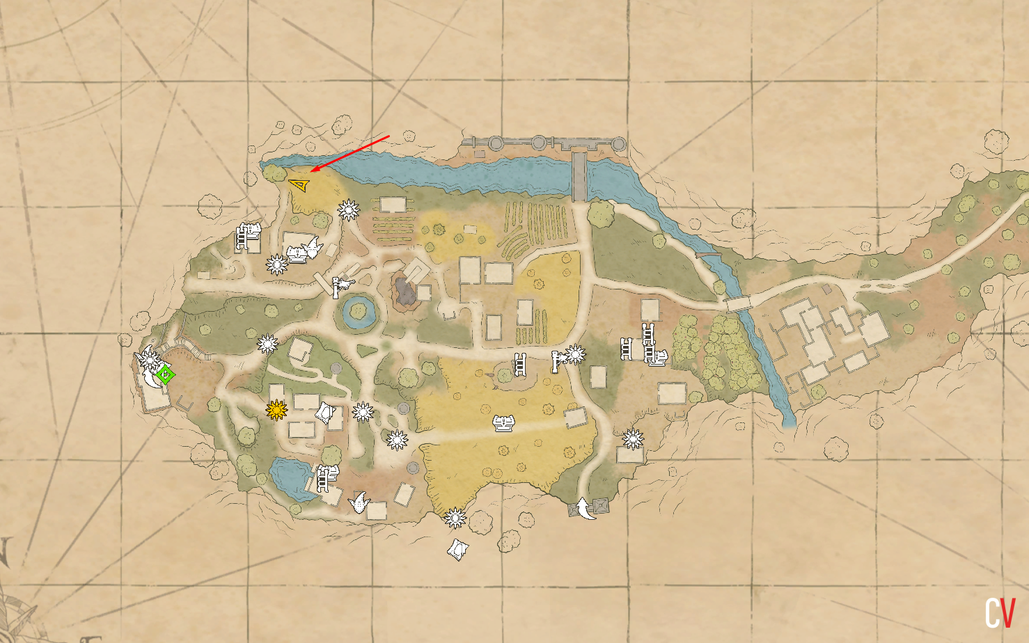 Forsaken Realms: Vahrin's Call – The Sword in the Gron (Wyl) Quest: Vogelscheuchen-Rätsel und Fundort der Schwerter in South Vale Farmlands 6 Forsaken Realms: Vahrin's Call – The Sword in the Gron Quest: Vogelscheuchen-Rätsel und Fundort der Schwerter in South Vale Farmlands