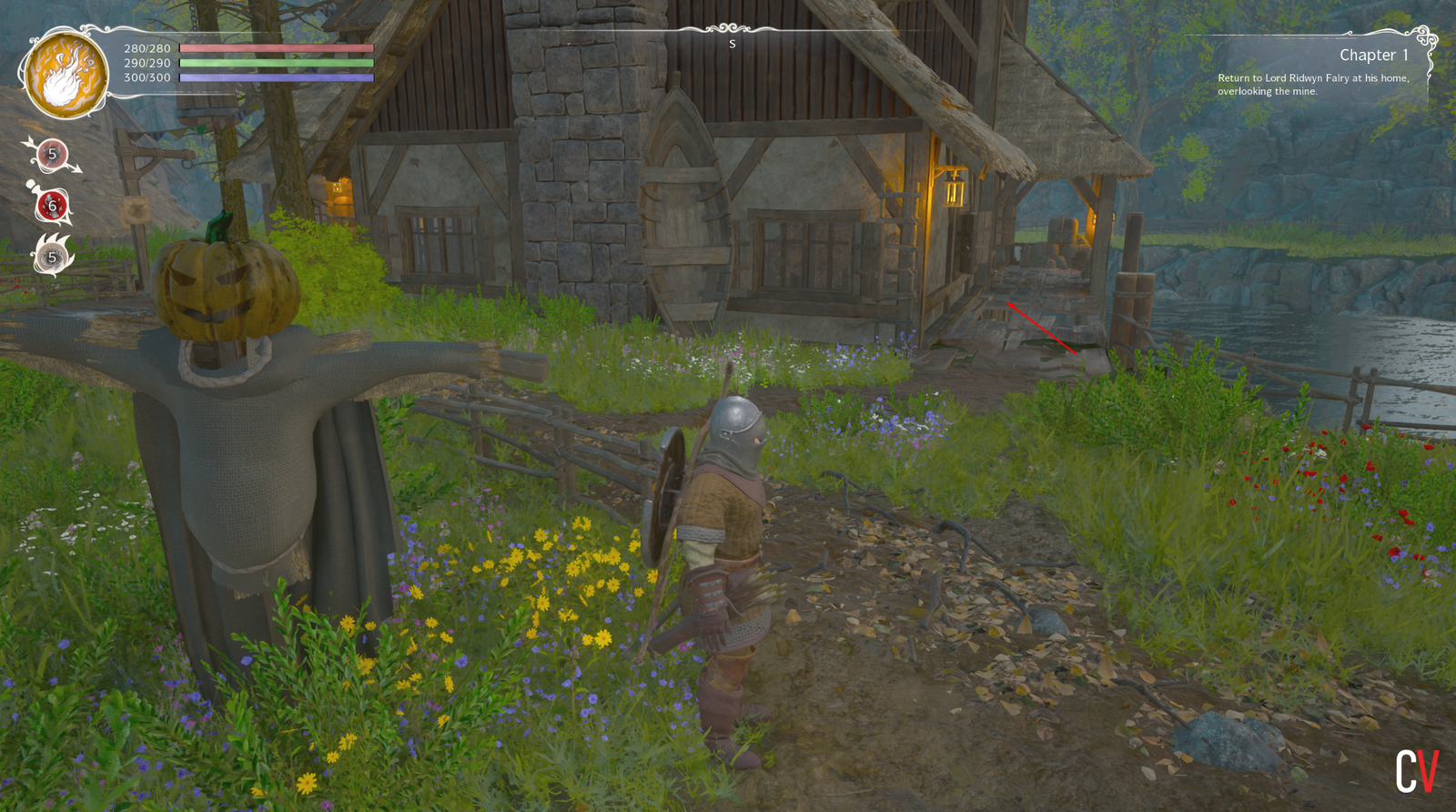 Forsaken Realms: Vahrin's Call – The Sword in the Gron (Wyl) Quest: Vogelscheuchen-Rätsel und Fundort der Schwerter in South Vale Farmlands 5 Forsaken Realms: Vahrin's Call – The Sword in the Gron Quest: Vogelscheuchen-Rätsel und Fundort der Schwerter in South Vale Farmlands
