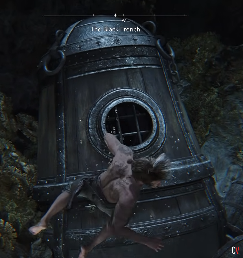 Davy Jones' Locker Achievement in Black Flag Resynced: tiefster Punkt der Karte finden