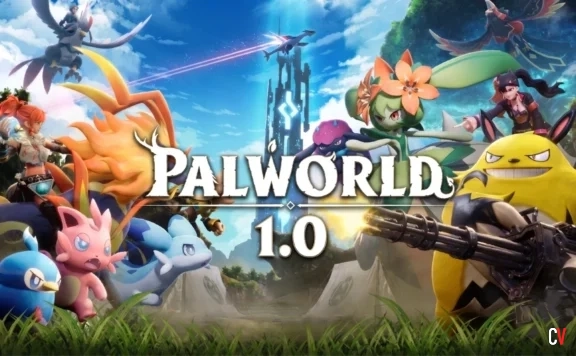 Palworld 1.0 Titelbild Cover Art Wallpaper