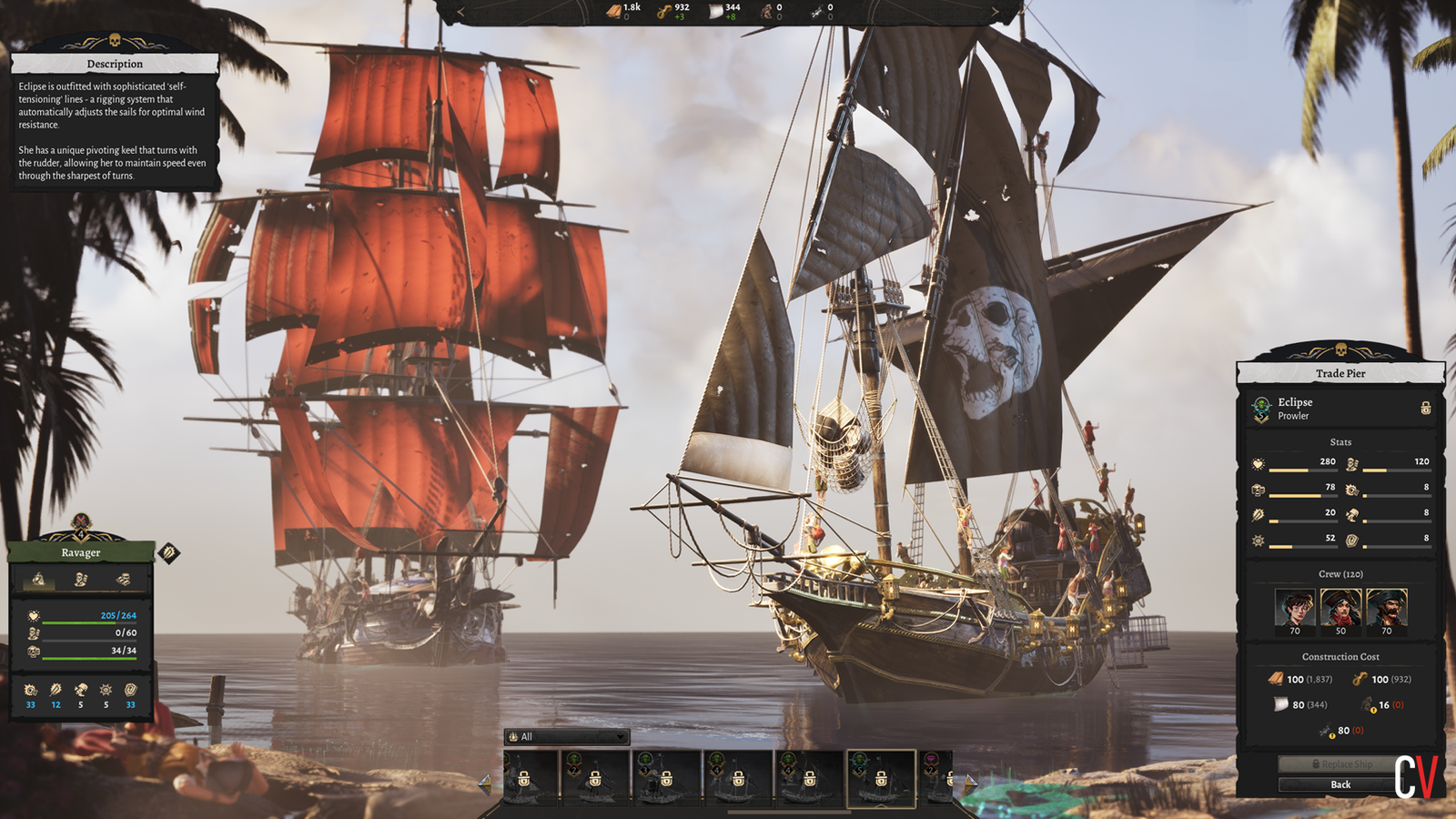 Corsair Cove Schiffe: Alle 29 im ultimativen Crew-Guide