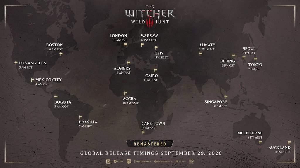 The Witcher 3: Wild Hunt - Remastered: Releasezeit, Verbesserungen, Systemanforderungen 6 The Witcher 3: Remastered Releasezeiten